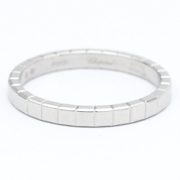 OTHERS Jewelry - Polished CHOPARD Ice Cube Ring Platinum 827702 BF562251